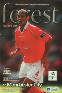 Nottingham Forest v Manchester City 1999/2000